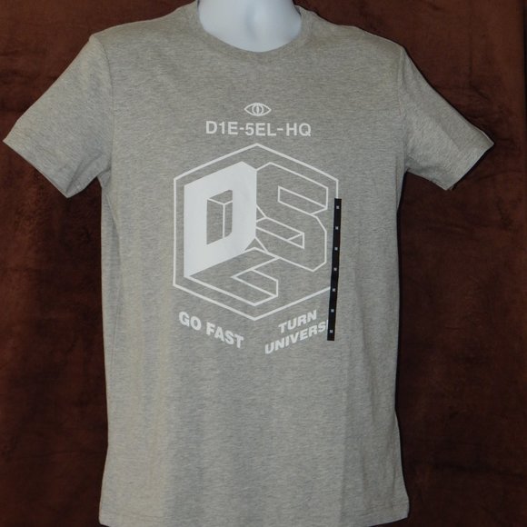 Diesel T DIEGO Go Fast Graphic T Shirt Authentic - Picture 2 of 4